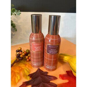 Bath & Body Works “Pumpkin Scented” 2 New Concentrated Room Sprays